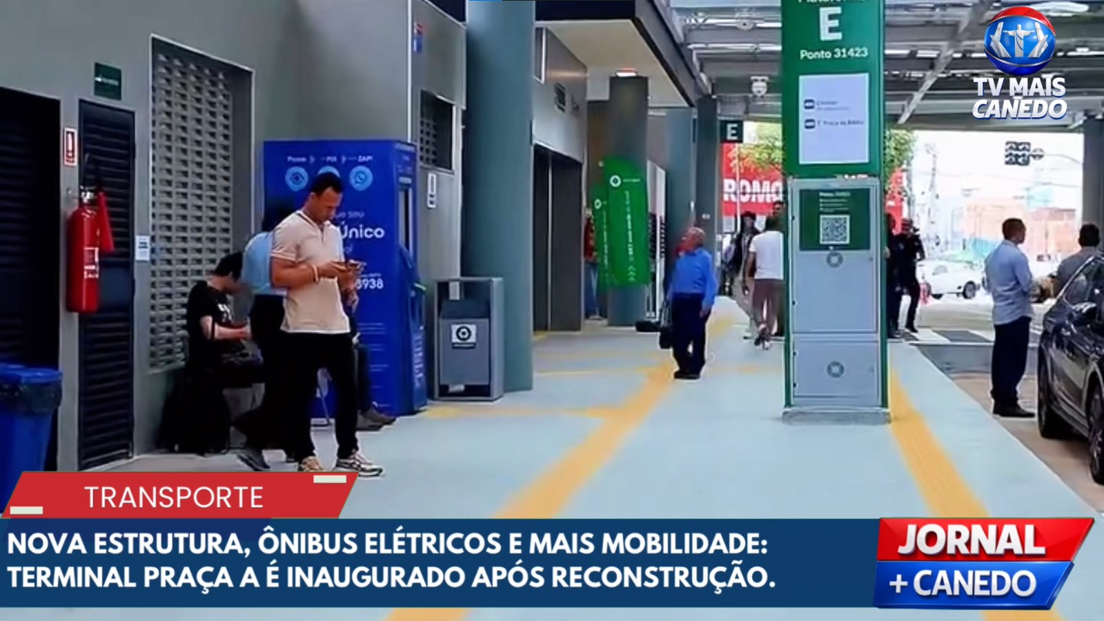 Inauguração do novo Terminal da Praça A reforça mobilidade urbana em Senador Canedo