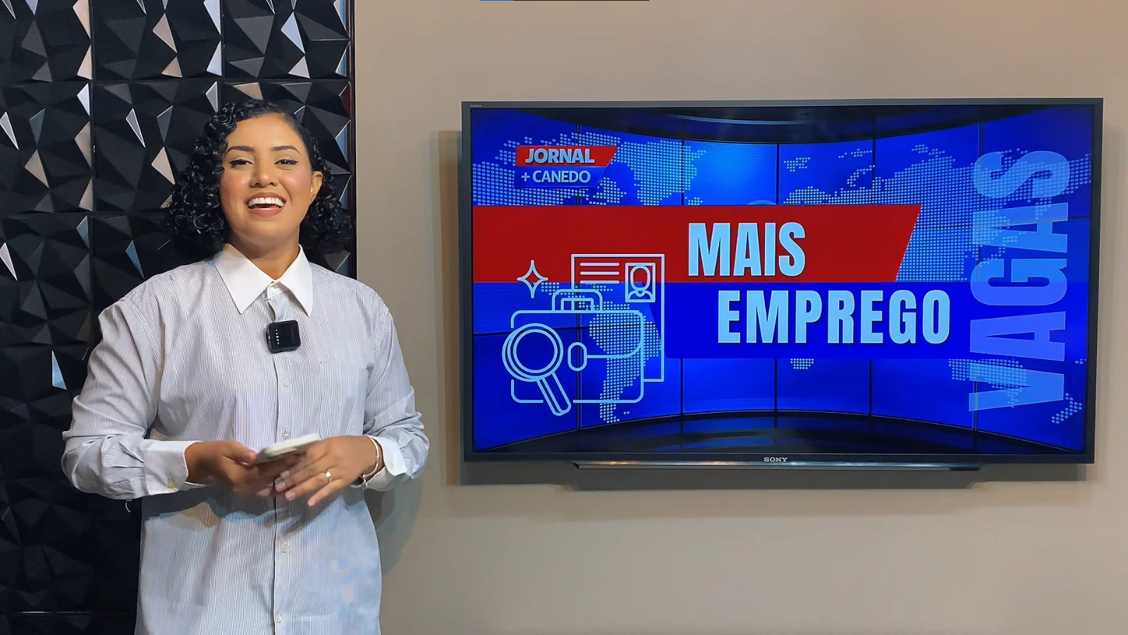 Semtrae divulga vagas de emprego semanais através da Tv Mais Canedo