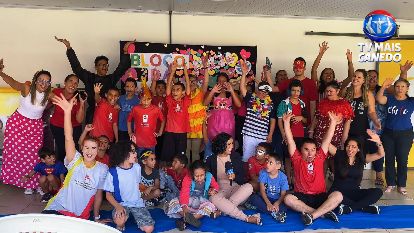 Associação Pestalozzi realiza Bloco da Alegria com foco na inclusão e socialização
