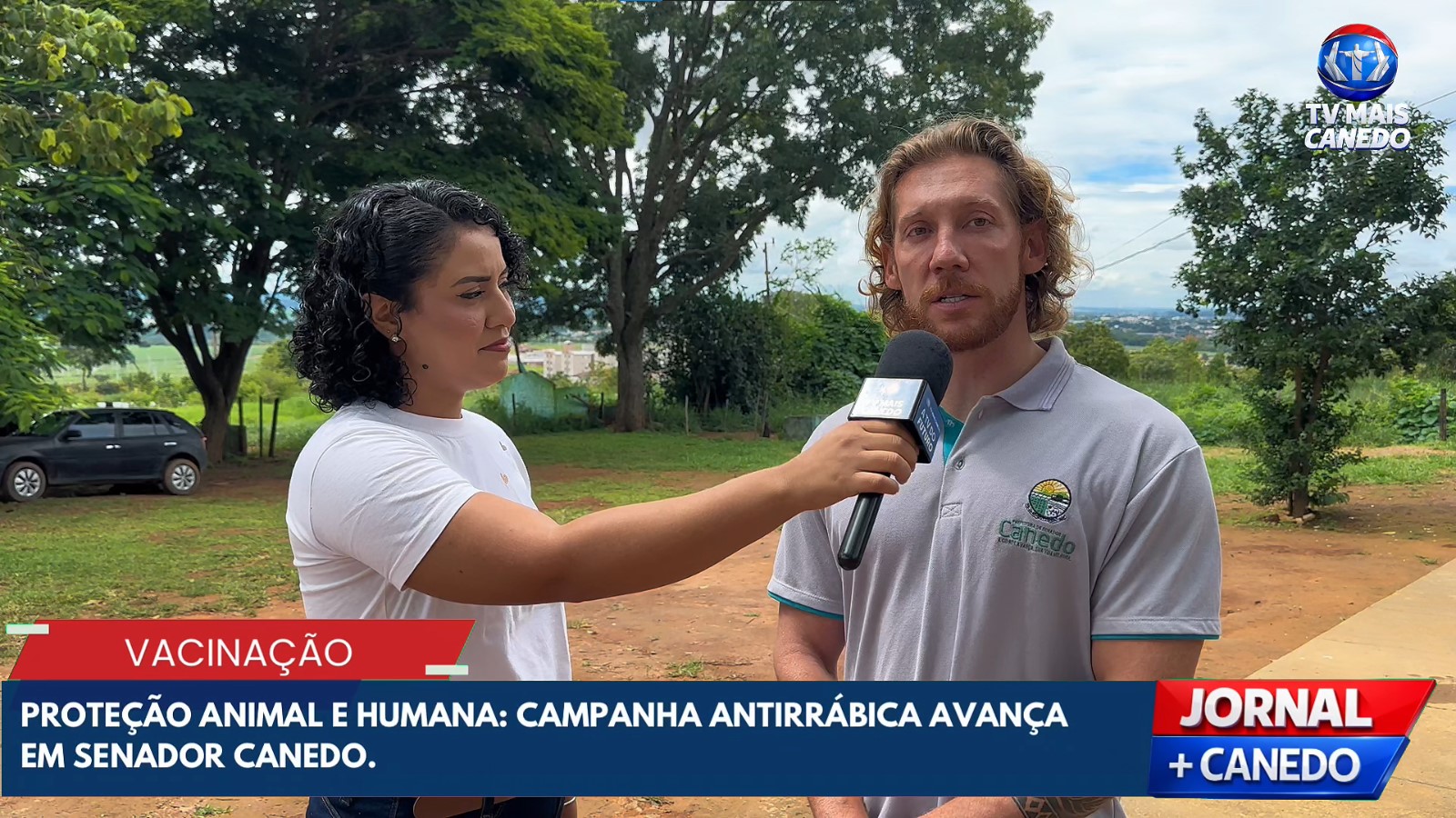 Senador Canedo intensifica campanha de vacinação antirrábica para cães e gatos na região