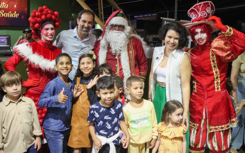 Magia, luzes e emoção: Senador Canedo abre oficialmente o Natal Luzes 2025 com espetáculo que encantou famílias