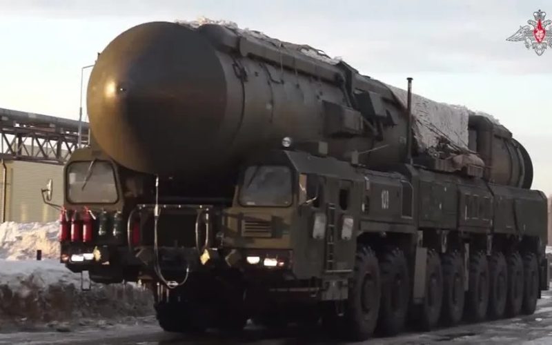 Rússia realiza exercícios com mísseis intercontinentais Yars em meio a negociações de cessar-fogo