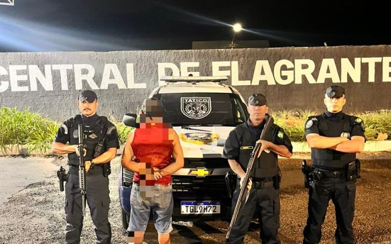 GCM de Senador Canedo age rapidamente e prende homem por agressão e ameaças no Residencial Morumbi