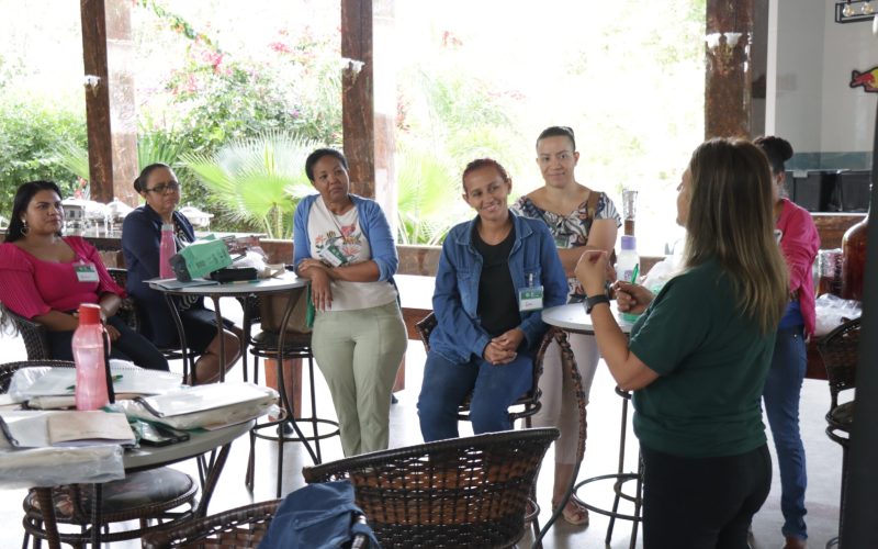 Começou hoje em Senador Canedo o curso de chocolate artesanal