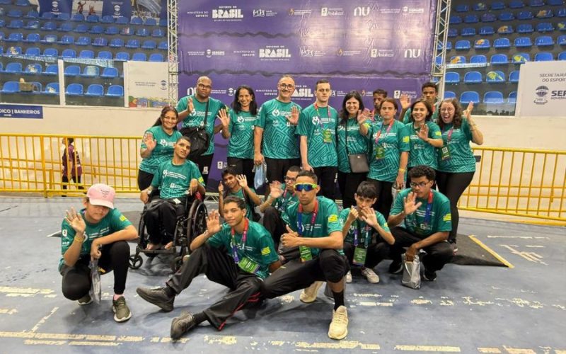 Vice-prefeita Salma Bahia acompanha delegação goiana em jogos paradesportivos nacionais