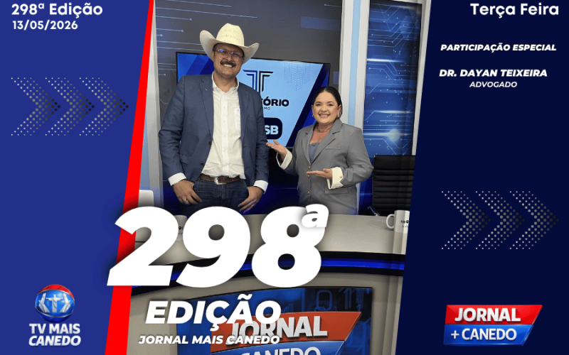Jornal Mais Canedo – 298ª Edição – Terça