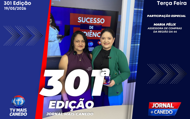 Jornal Mais Canedo – 301ª Edição – Terça
