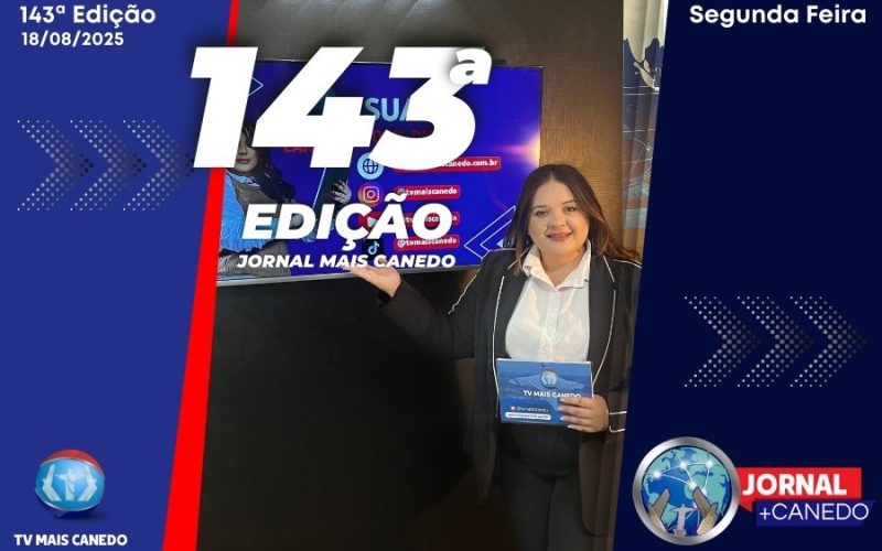 Jornal Mais Canedo – 143ª Edição – Segunda
