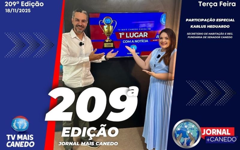 Jornal Mais Canedo – 209ª Edição – Terça