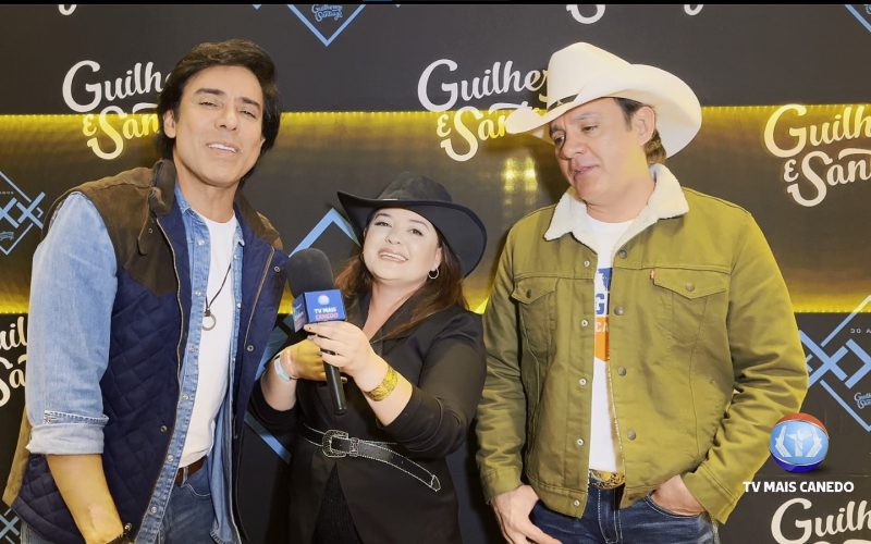 🎤 Guilherme & Santiago no Canedo Fest Show: música, emoção e carinho por Senador Canedo