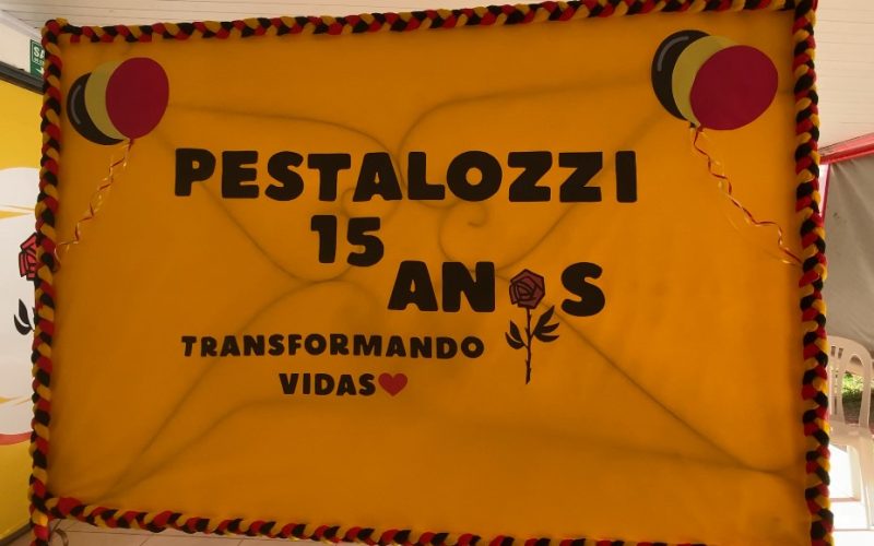 Pestalozzi celebra 15 anos de amor e transformação com grande ação social aberta à comunidade