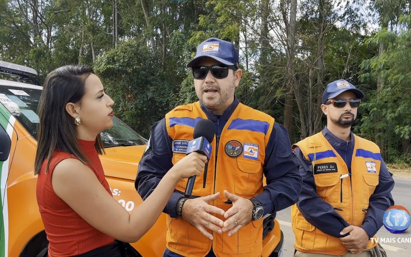 Defesa Civil avalia rachadura em aduelas pluviais (bueiros) na GO-537