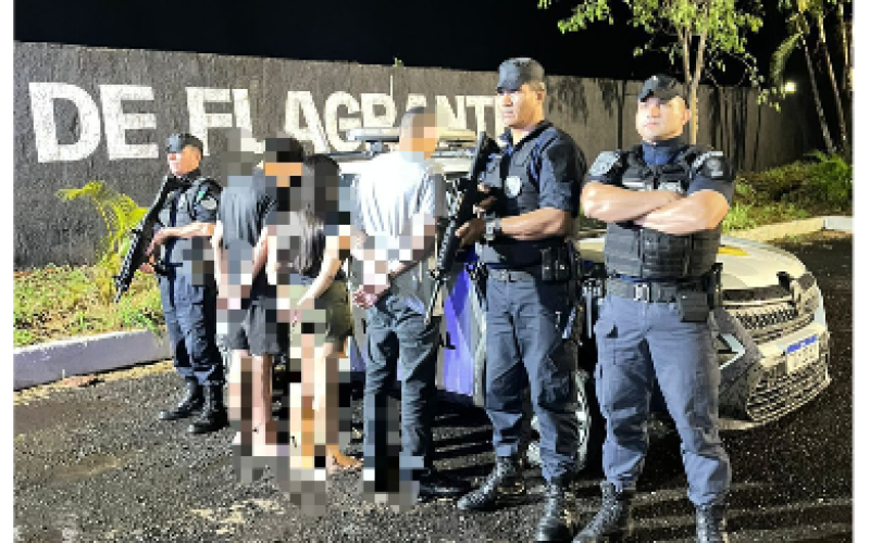 GCM detém dois suspeitos por tráfico de drogas em Senador Canedo