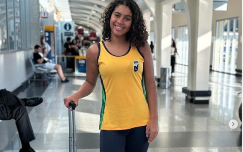Atleta Paralímpica de Senador Canedo, Gabrielly Vitória, Convocada para Treinamentos de Natação de Jovens 2025