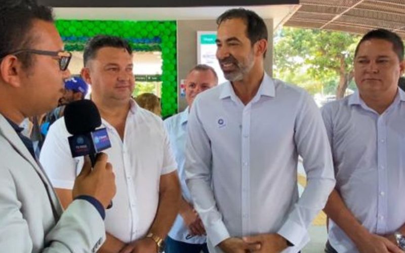 Prefeito e Vereadores de Senador Canedo Comemoram Entrega da nova Infraestrutura do Terminal Novo Mundo