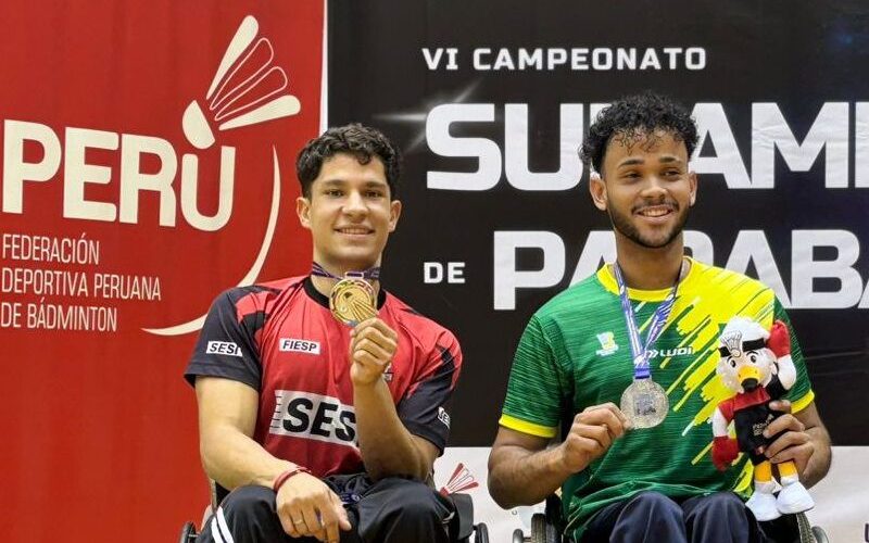 Atletas de Senador Canedo brilham no Campeonato Sul-Americano de Parabadminton 2024