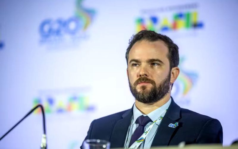 Dario Durigan, secretário-executivo do Ministério da Fazenda, em coletiva de imprensa.