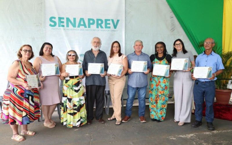 SENAPREV realiza cerimônia de boas-vindas aos novos aposentados e pensionistas em Senador Canedo