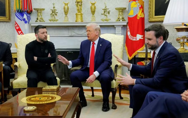 Tensão na Casa Branca: Trump e Zelensky Batem Boca Sobre Guerra na Ucrânia