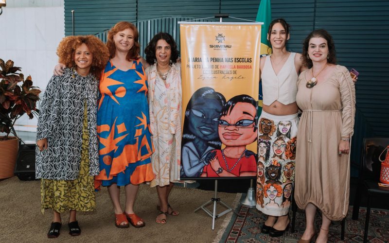Projeto “Maria da Penha nas Escolas” amplia alcance e distribuirá 8 mil livros para conscientização sobre violência de gênero