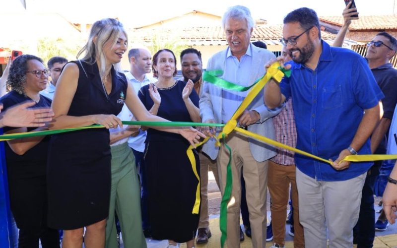 Caiado inaugura nova escola em Goiânia e promete revolução na educação de Goiás