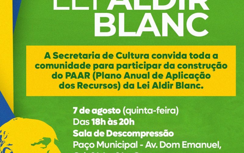 Senador Canedo reúne artistas e fazedores da cultura para debater a aplicação da Lei Aldir Blanc