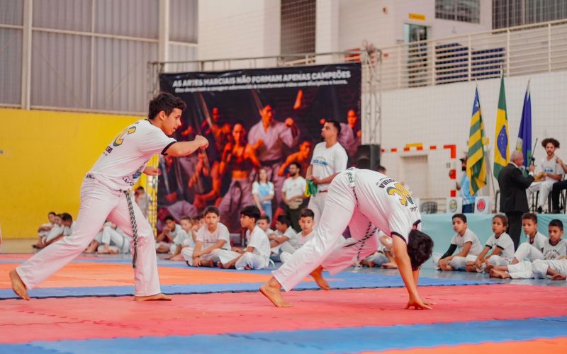 Capoeira movimenta Senador Canedo e fortalece esporte e cultura com apoio da Secult