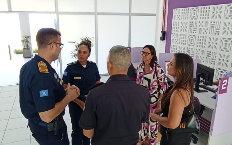 GCM de Senador Canedo realiza visita técnica à Casa da Mulher Brasileira, em Salvador