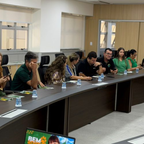 Senador Canedo recebe visita técnica de representantes de sete municípios.