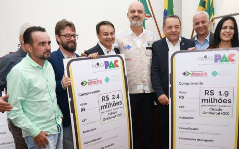 Governo federal libera R$ 25 milhões para novas unidades de saúde em Goiás pelo Novo PAC