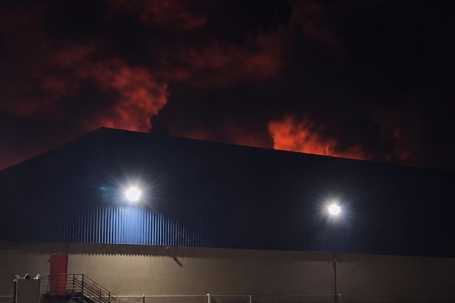 Incêndio atinge unidade da Cicopal em Senador Canedo