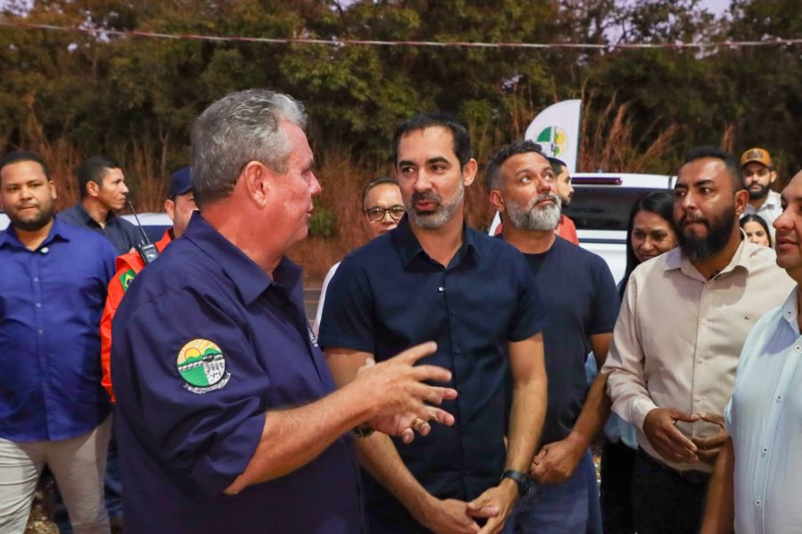Prefeitura e Sanesc lançam obra que levará água tratada ao Aurora das Mansões e Solar das Auroras