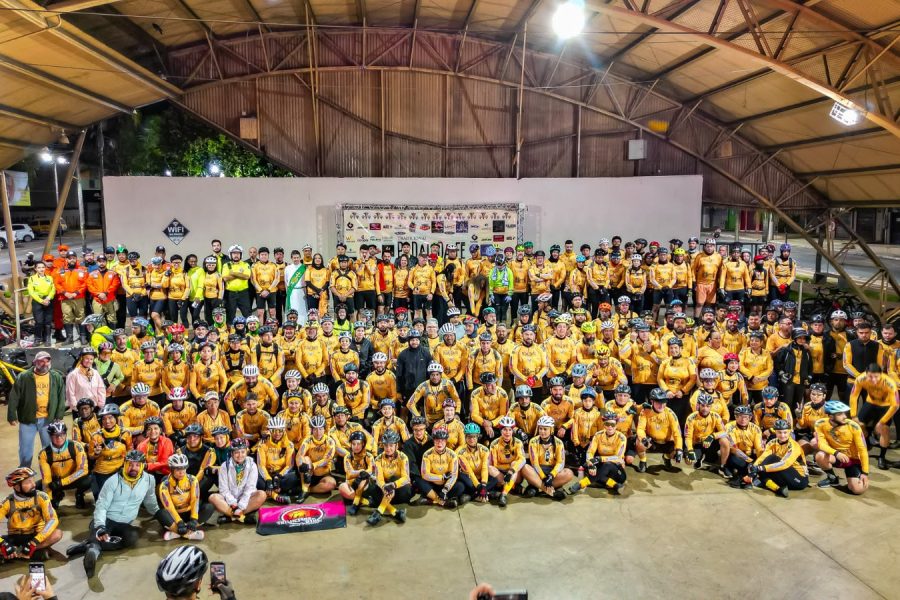 Pedal da Fé 2026 reúne mais de 250 ciclistas entre Senador Canedo e Trindade