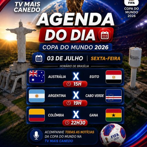 Copa do Mundo 2026: confira os jogos desta sexta-feira (3)