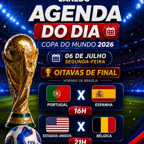 Copa do Mundo 2026: veja os jogos desta segunda-feira (6)