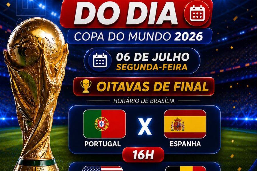 Copa do Mundo 2026: veja os jogos desta segunda-feira (6)