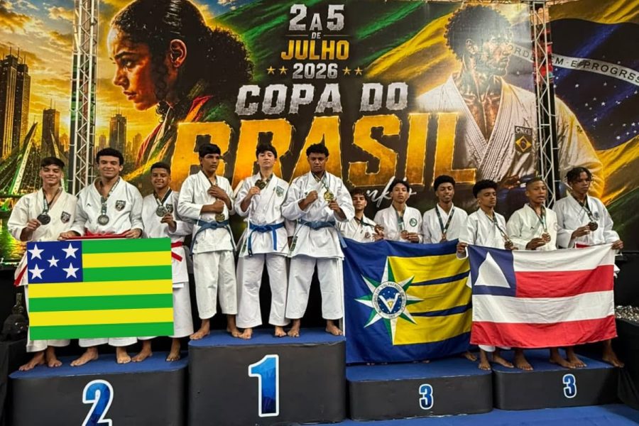 Cinco atletas de Senador Canedo conquistam medalhas na Copa Brasil de Karatê