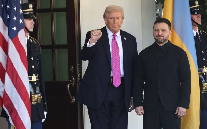Trump recebe Zelensky na Casa Branca em nova tentativa de avançar negociações de paz com a Rússia