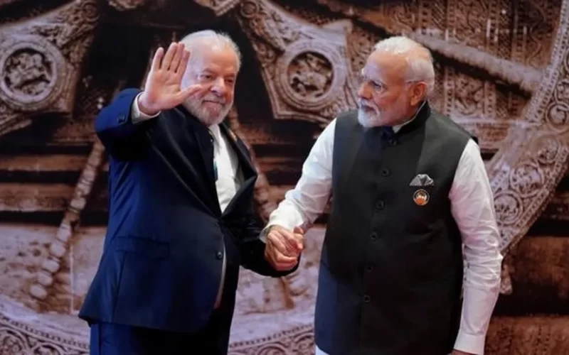 Lula e Modi discutem tarifas dos EUA e reforçam aliança entre Brasil e Índia