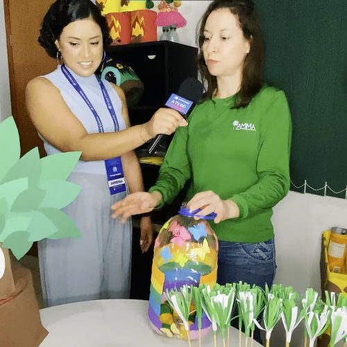AMMA leva aprendizado sustentável e divertido para escolas de Senador Canedo