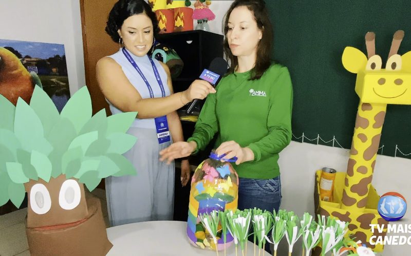AMMA leva aprendizado sustentável e divertido para escolas de Senador Canedo