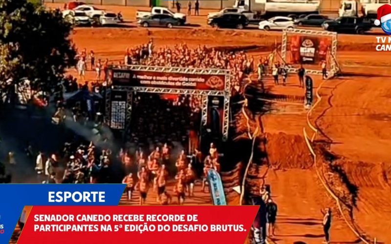 Senador Canedo recebe evento esportivo brutus com desafios de resistência física