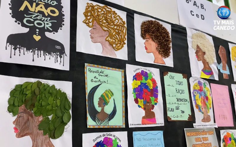 Projetos fortalecem educação antirracista no Colégio Senador Canedo na Semana da Consciência Negra