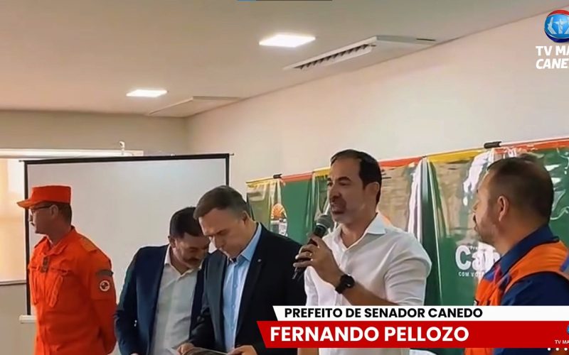 Posse de novos conselheiros da Defesa Civil reforça segurança em Senador Canedo