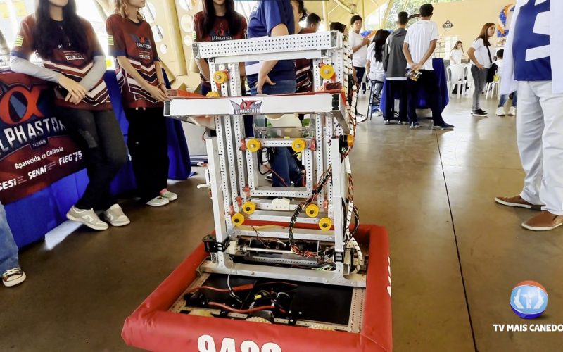 Projeto de Robótica E-ve é Destaque no Mundo SENAI em Senador Canedo