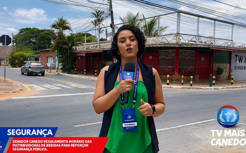 Senador Canedo sanciona lei que regulamenta horário de distribuidoras de bebidas