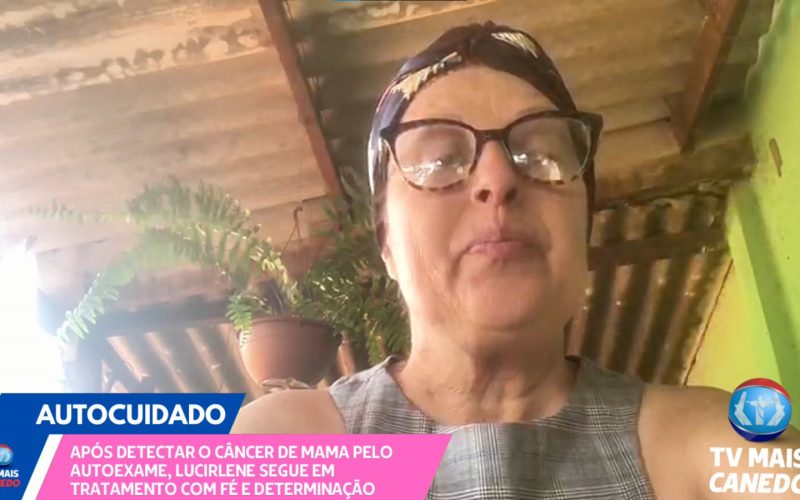 Servidora pública de Senador Canedo inspira mulheres ao enfrentar o câncer de mama