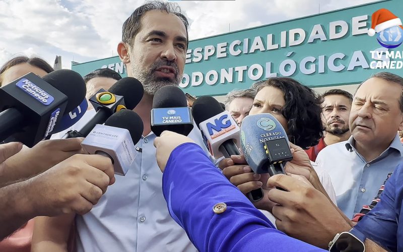 Senador Canedo inaugura centro de especialidades e reabilitação após quinze anos