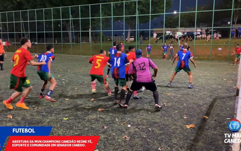 Abertura da MVN Champions Canedão une esporte, fé e comunidade local
