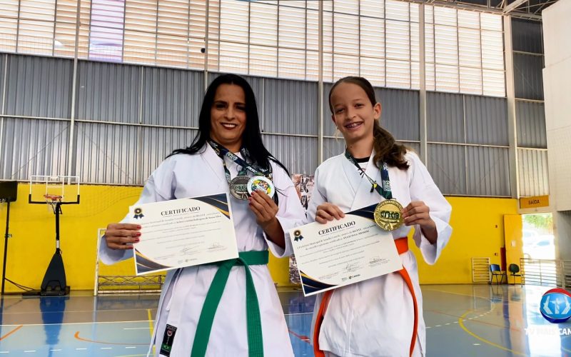 Senador Canedo conquista 3 medalhas na Copa do Brasil de Karatê com duas atletas em destaque